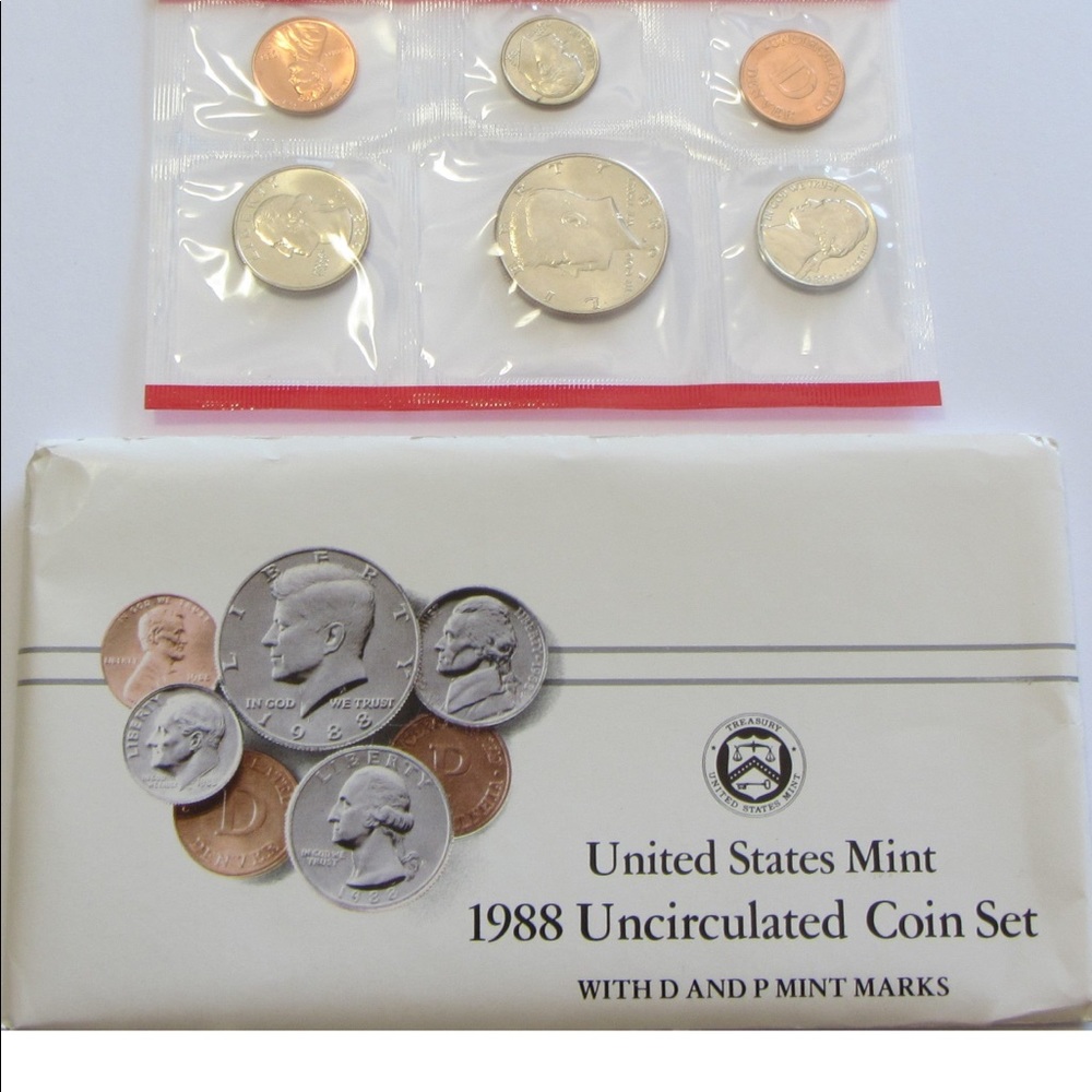 1988 US Mint Coin Set